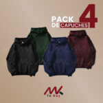 Pack de 4 capuches Uni