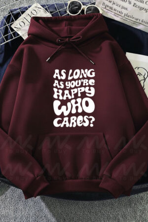 Capuche avec design Burgundi