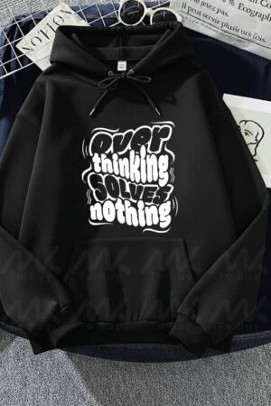 capuche homme Tunisie noir avec design