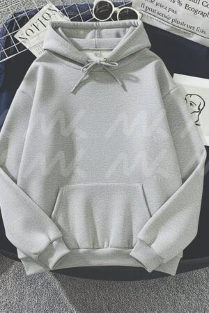 Capuche Uni Gris