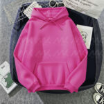 Capuche Uni Rose Fuchsia